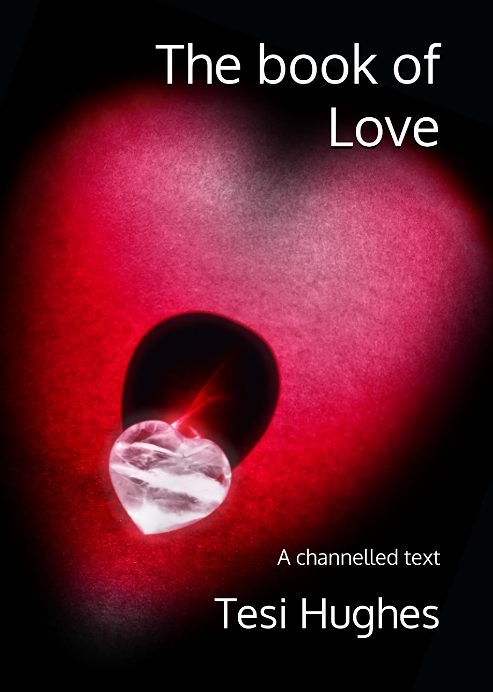 The book of Love book cover Cover of "The Book of Love" by Tesi Hughes featuring a heart design and bold text.